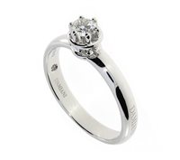 Anello Damiani Donna Minou in Oro bianco Diamante 20073278 - 20073278